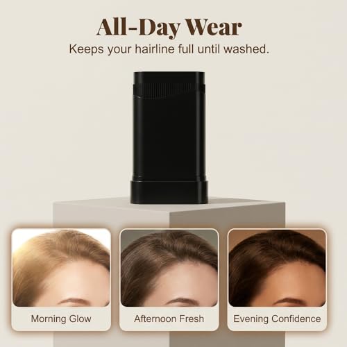 Hair Dye Stick 2-in-1 Comb - Waterproof Root Touch Up Pen Black