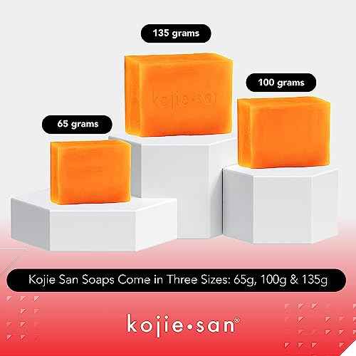 Kojie San Skin Lightening Soap 135g LARGE (6-Pack)