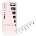One V Salon Pro 14D Ultra-Speed Promade Fans,1000 Premade Extreme Mega Volume Lash Fans | C Curl | 0.05 | 9?15 mm Mixed Lengths | Thin Base, Fast Application Eyelash Extensions(Ultra 14D-0.05-C Curl)
