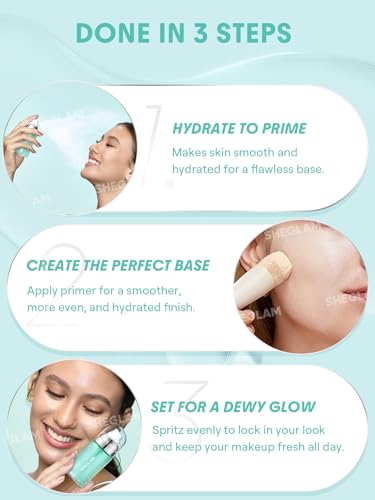 SHEGLAM Good Grip Hydrating Prime & Set Spray – Oil Control Primer