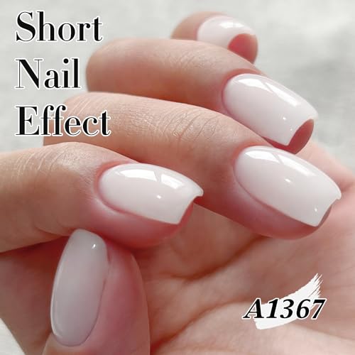 Double Rhythm Milky White Gel Nail Polish 15ml