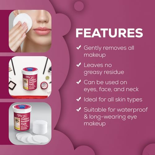 Andrea Eye Q Oil-Free Makeup Remover Pads 65ct