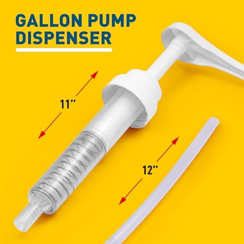 5-Gallon Bucket Pump Dispenser with Leak-Proof Cap