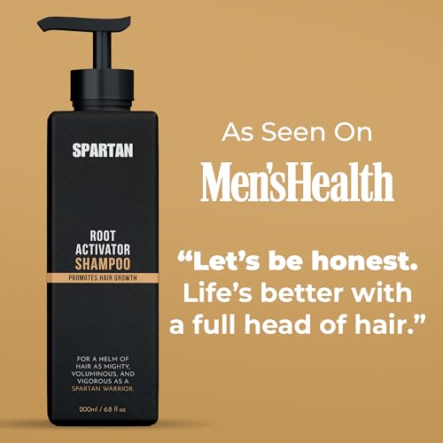 SPARTAN Root Activator Shampoo for Men - Hair Growth & Thickening