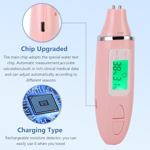 Semme Skin Hydration Tester with LCD Display & Memory