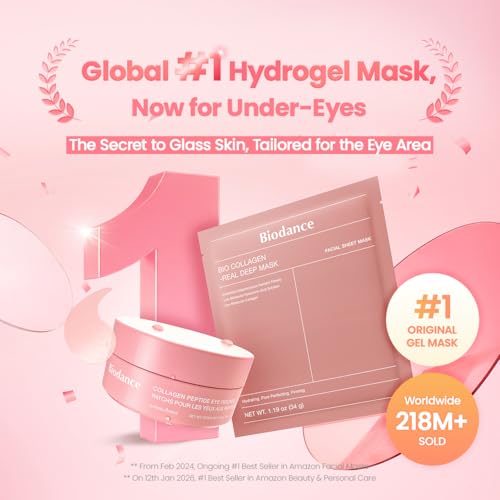 BIODANCE Collagen Peptide Eye Patches (60 Count)