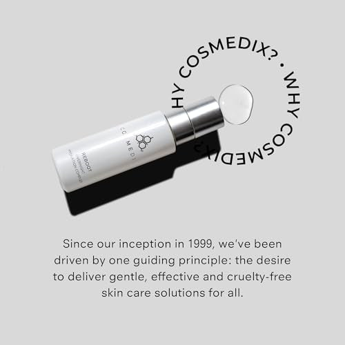 COSMEDIX Reboot Overnight Face Serum with Hydration Complex - Lightweight Anti-Aging Probiotic-Packed Facial Serum for Fine Lines, Wrinkles & Uneven Skin - Moisturizing Night Serum for All Skin Type