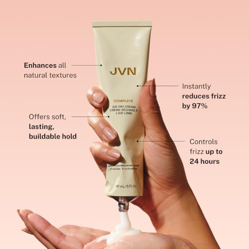 JVN No Heat Air Dry Cream 5 fl oz | Curly & Wavy Hair