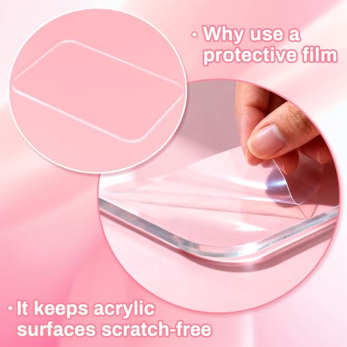 Acrylic Nail Art Palette - Transparent Gel Polish Mixing Plate for Nail Design