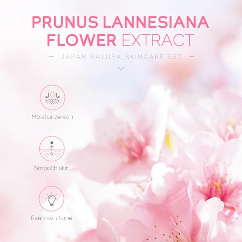 LAIKOU Sakura Skin Care Set 5pcs Travel Kit