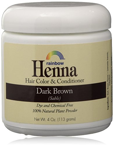Rainbow Henna Persian Dark Brown Hair Color 4oz - 2 Pack