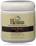 Rainbow Henna Persian Dark Brown Hair Color 4oz - 2 Pack