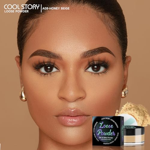 Honey Beige Loose Setting Powder, 6g Matte Bake Makeup
