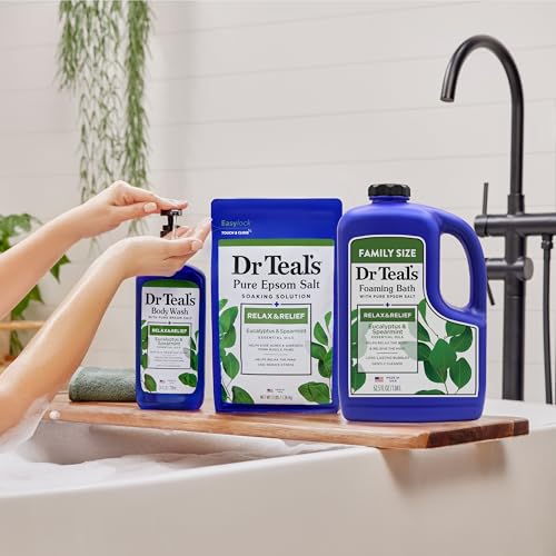 Epsom Salt Foaming Bath with Eucalyptus & Spearmint - 62.5 fl oz