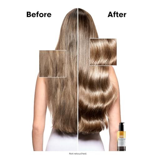 L'Or?al Professionnel Paris Absolut Repair Molecular High Shine Hair Oil ? Lightweight Fast-Absorbing Bi-phase Oil, Repairs 2 Years Hair Damage, 100 Hours Hair Shine, Anti-Frizz