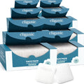 Cliganic Extra Large Cotton Makeup Remover Pads 400ct - Dual-Sided, Hypoallergenic, Sensitive Skin