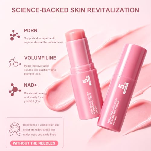 Vult PDRN Pink Collagen Stick Multi Balm - 2PCS Face Eye Lip
