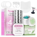 CALAILIS Lash Cluster Glue & Remover Kit - Extra Strong Hold, Long Lasting 4+ Weeks, Gentle Aloe Formula, Professional-Quality Eyelash Extension Kit