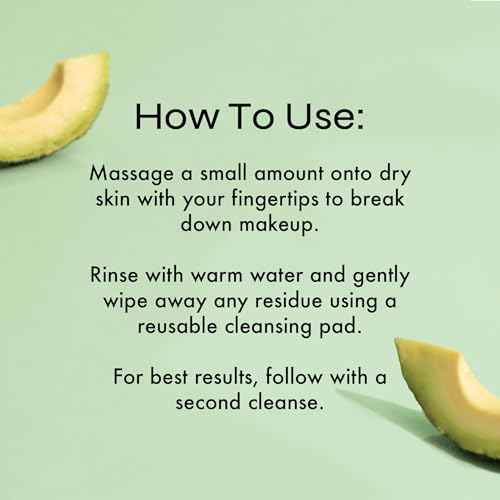 The Beauty Crop Avocado Refillable Cleansing Balm - Nourishing & Hydrating - 100 ml