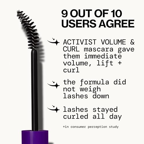 Pacifica Activist Volume & Curl Mascara – Plant-Based Formula