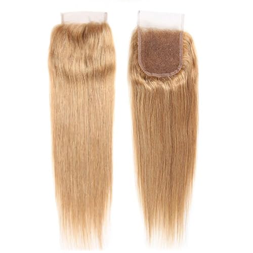 20 Inch Blonde Lace Closure - 4X4 HD Transparent Human Hair