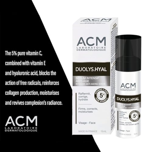 Intensive serum anti-aging vitamin C pure 5% Duolys Hyal, 15 ml, Acm
