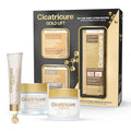 CICATRICURE Gold Lift Anti Gravitational Wrinkles Skin Care Gift Set with Day Anti-Wrinkle Cream + SPF 30 , Night Anti-Wrinkle Cream & Dual Contour Eye and Lip Wrinkle Cream, 3 Piece Set