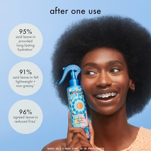 Amika Hydro Rush Leave-In Conditioner with Hyaluronic Acid