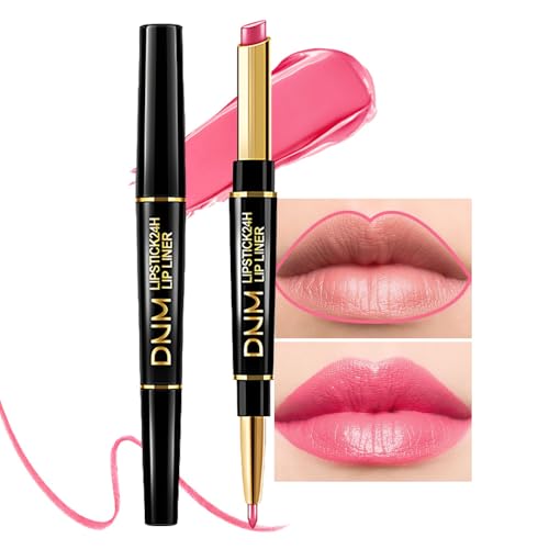 Mauve Lip Liner & Lipstick Combo Set - 2-in-1 Hydrating