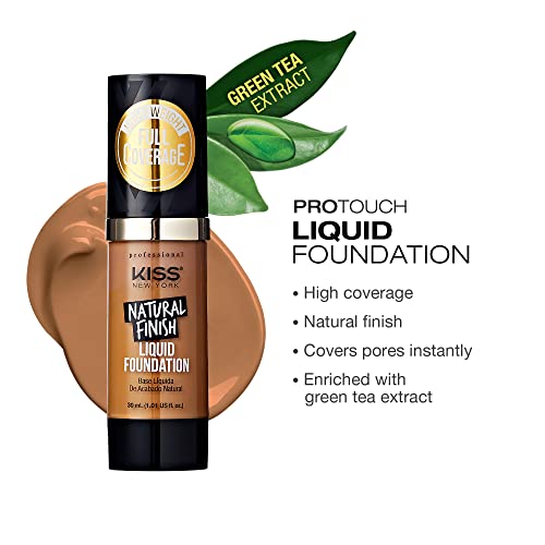 Kiss Liquid Foundation - Lightweight Hydrating Velvet Finish