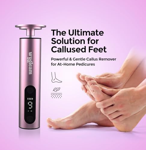 Electric Callus Remover & Nail File Drill Kit - 2-in-1 Rechargeable Pedicure Tool