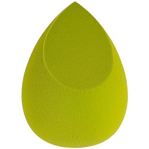 SHANY Perfect Finish Makeup Blender Sponge - Full Size Latex-Free Beauty Sponge Microfiber For Foundation, Beauty Details, and Blending - Green