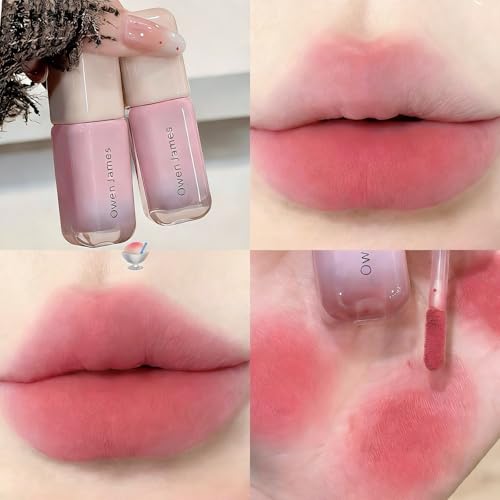 4-Pack Liquid Matte Lipstick - Long Lasting Waterproof Lip Tint