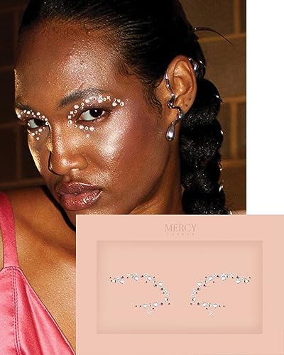 Eye Dazzle Face Jewels Stick On Crystal Gems by Mercy London