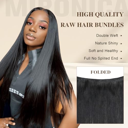 26 Inch Straight Brazilian Virgin Hair Bundle 12A
