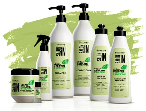 Salon In Vegan Keratin Hair Treatment 17.6 oz