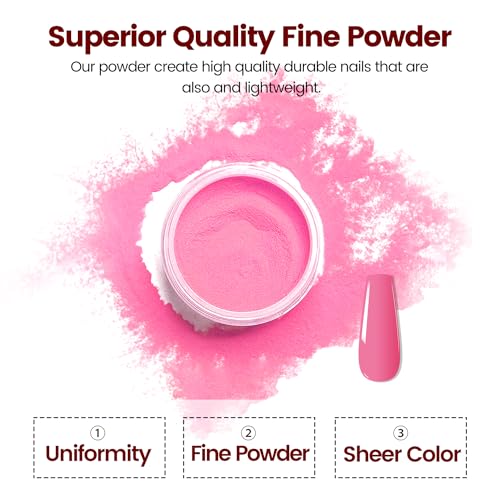 OpenLive Dip Powder Nail Kit - 56 Color Dipping Powder Starter Set
