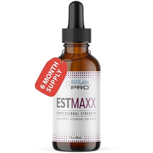 BIOLABS PRO Estri Oil - Bioidentical Natural E3 Solution - Six Month Supply - 5mg Per Dose - Topical - 2oz