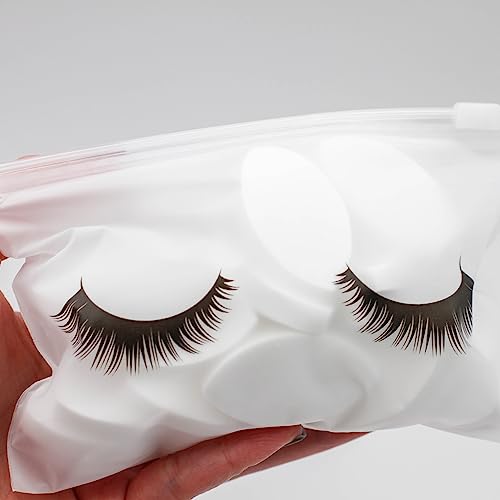 25 pcs Practice Sponges for Beginner Lash Artists | Eyelash Extension Eye Shape Sponges | Lash Extension Supplies (White)