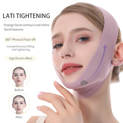 V-Line Lifting Mask | Double Chin Reducer | Jawline Tightening Strap