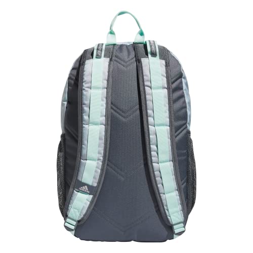 adidas Excel 6 Backpack, Stone Wash Semi Flash Aqua-Stone/Onix Grey, One Size