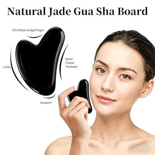 V Line Lifting Face Mask with Gua Sha Tool | Jawline Sculpting Band