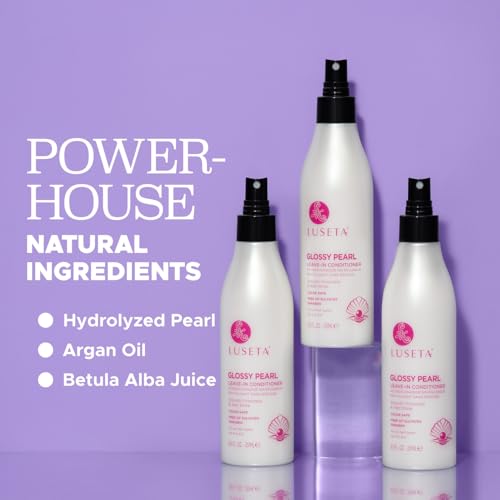 Luseta Glossy Pearl Leave-In Conditioner for Dry Hair, 8.5 oz