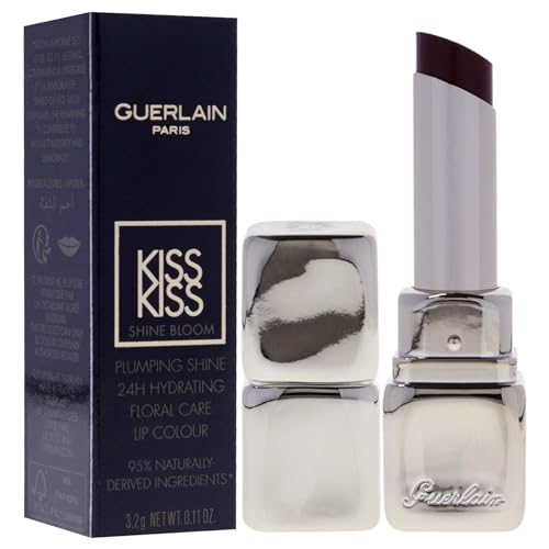 Guerlain Kiss Kiss Shine Bloom Lipstick - 521 Kiss to Say for Women - 0.11 oz Lipstick