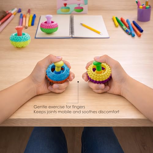 Silicone Thumb Rocker Fidget Toys - 4PCS Stress Relief Gadgets