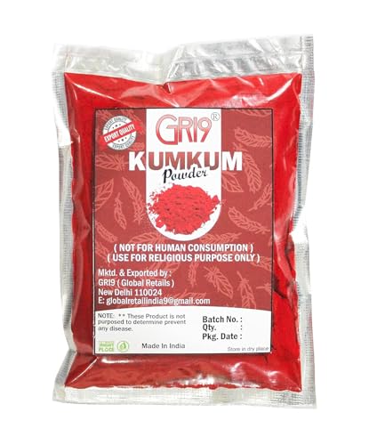 Indian Dark Red Kumkum Powder Sindoor 3.52oz