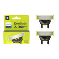 One Blade X2 360 Dual-Way Blade Compatible with All Onebalde Philips ? QP420.50