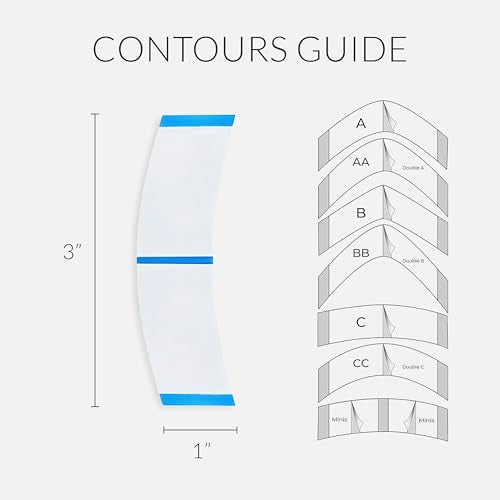 Walker Tape Ultra Hold Mini Tape Tabs 72 Pack for Wigs & Extensions - Double Sided, Strong Bonding, Precise Application