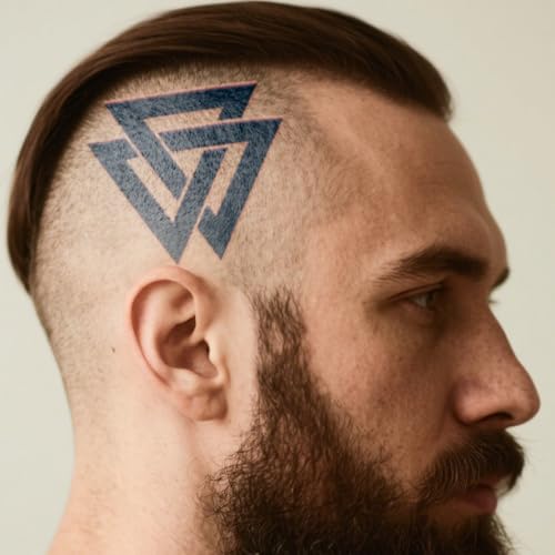 10 Pack Celtic Viking Temporary Tattoos – Waterproof Tribal Design