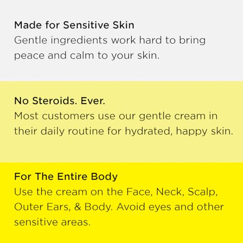 Face Cream & Cleanser Kit for Sentitive Skin, Strengthens Barrier, Fast-Absorbing Hydration, Suitable for Dry, Normal & Sensitive Skin - No Steroids, Gentle Ingredients